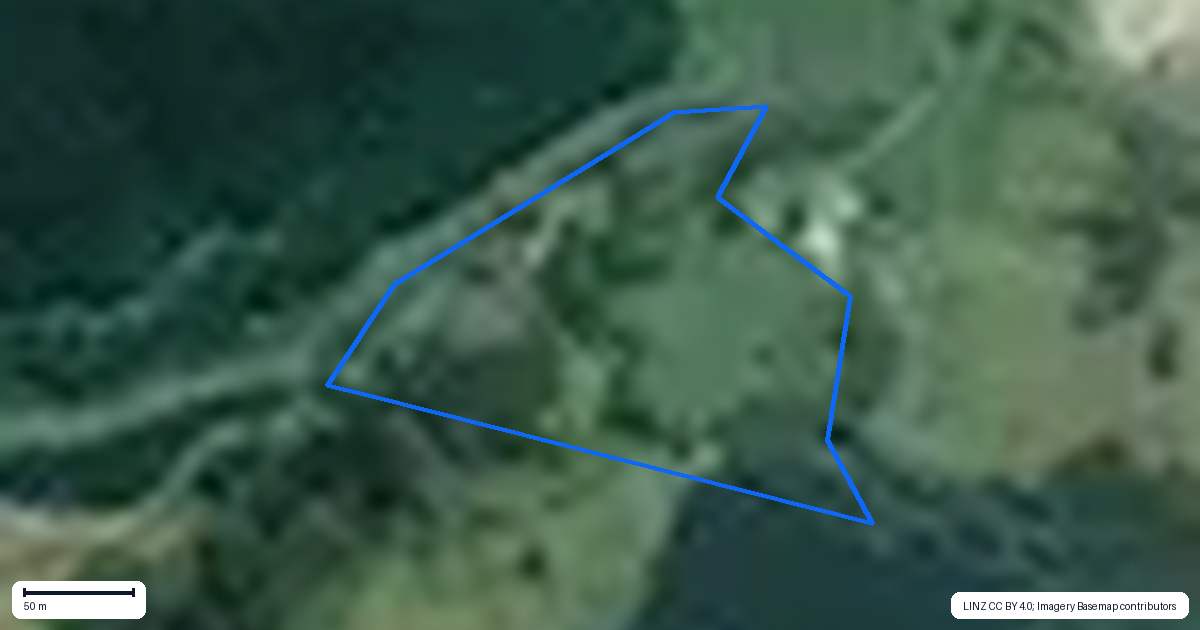 Property context map for 207 Old Mountain Road, Karamu