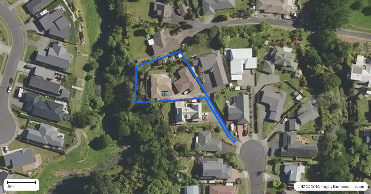 Property context map for 26A Gillam Crescent, Springfield, Rotorua