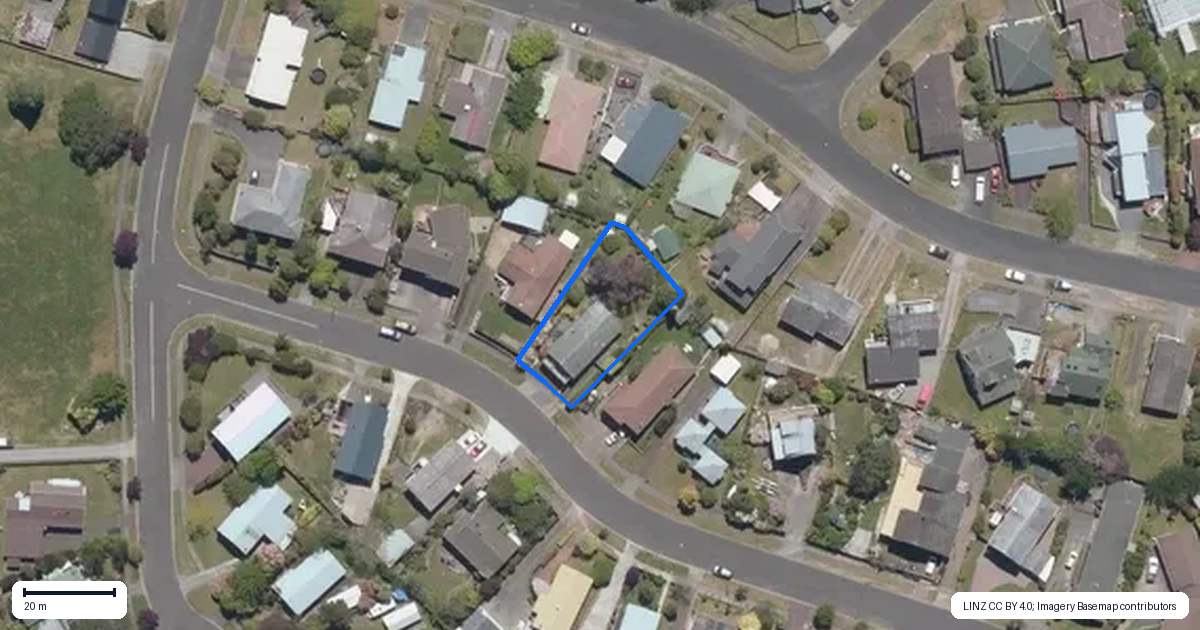 Property context map for 10 Hammersmith Street, Richmond Heights, Taupo