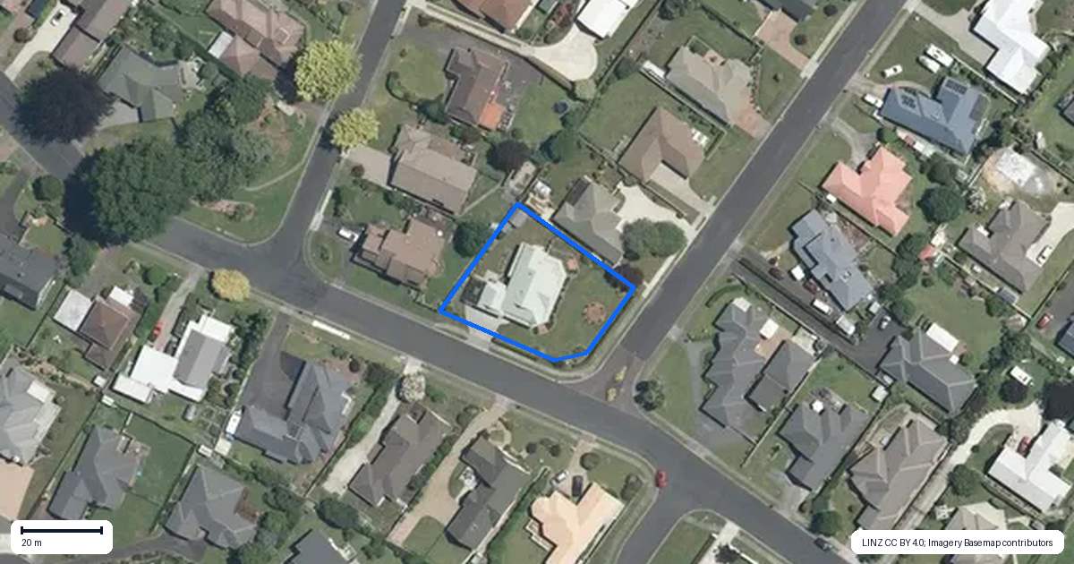 Property context map for 10 Kaimai Drive, Matamata