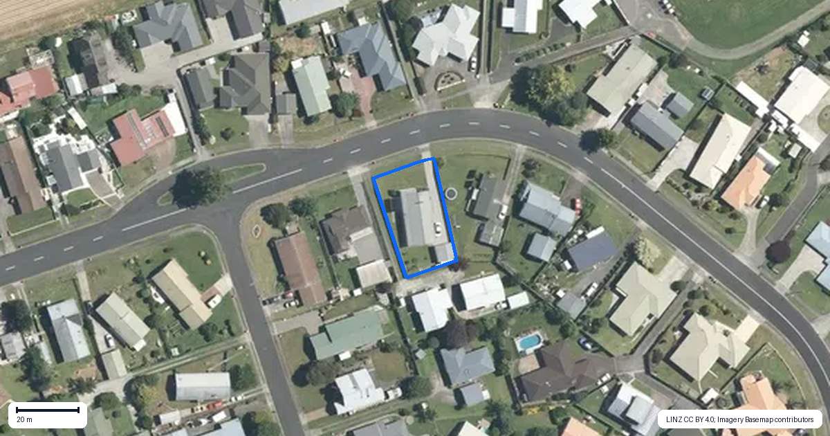 Property context map for 67 Tawari Street, Matamata