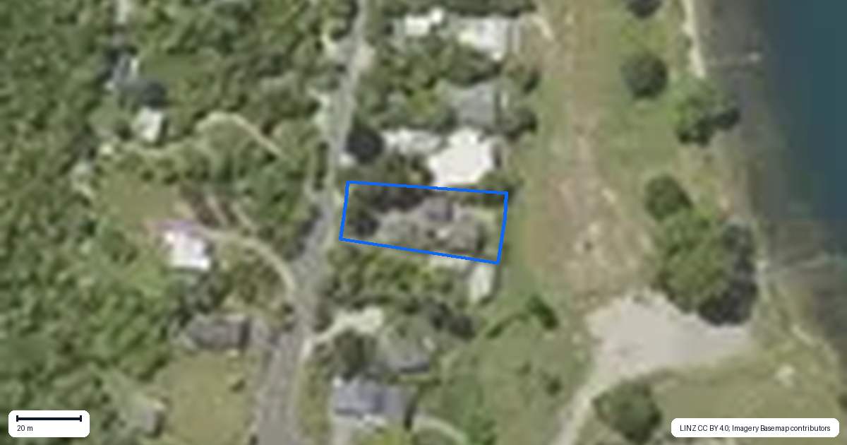 Property context map for 113 Spencer Road, Lake Tarawera, Rotorua