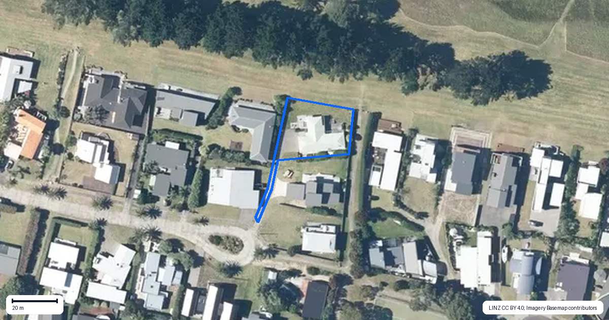 Property context map for 145 Mercury View, Matarangi, Whitianga