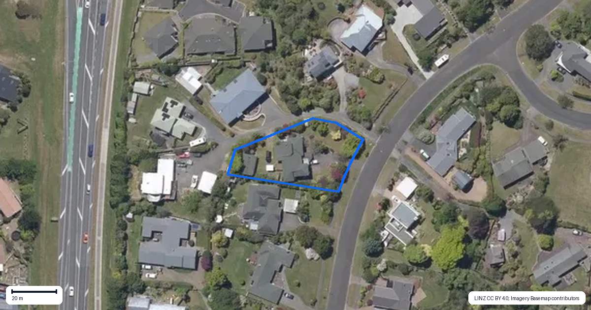 Property context map for 37 Kahurangi Drive, Rangatira Park, Taupo