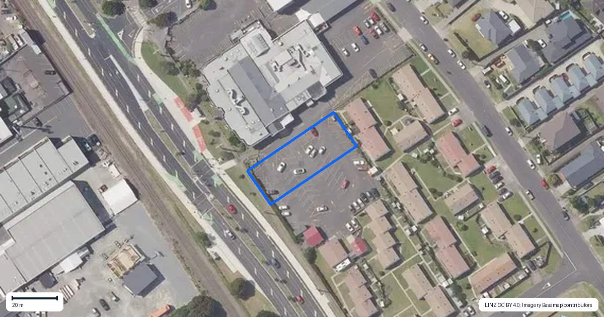 Property context map for 544 Maunganui Road, Mount Maunganui