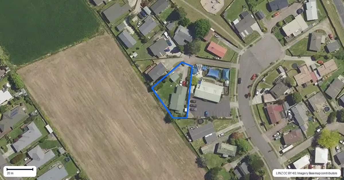 Property context map for 14 Bronte Place, Owhata, Rotorua