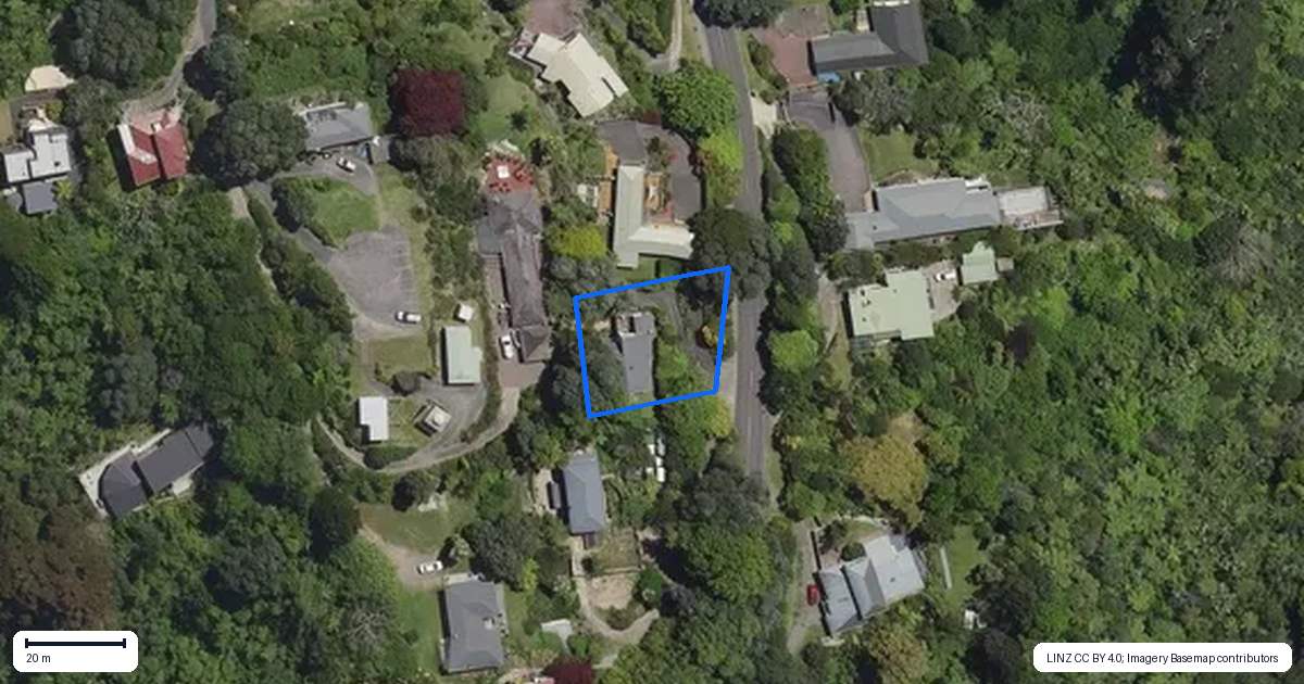 Property context map for 58A Hillcrest Road, Whakatane