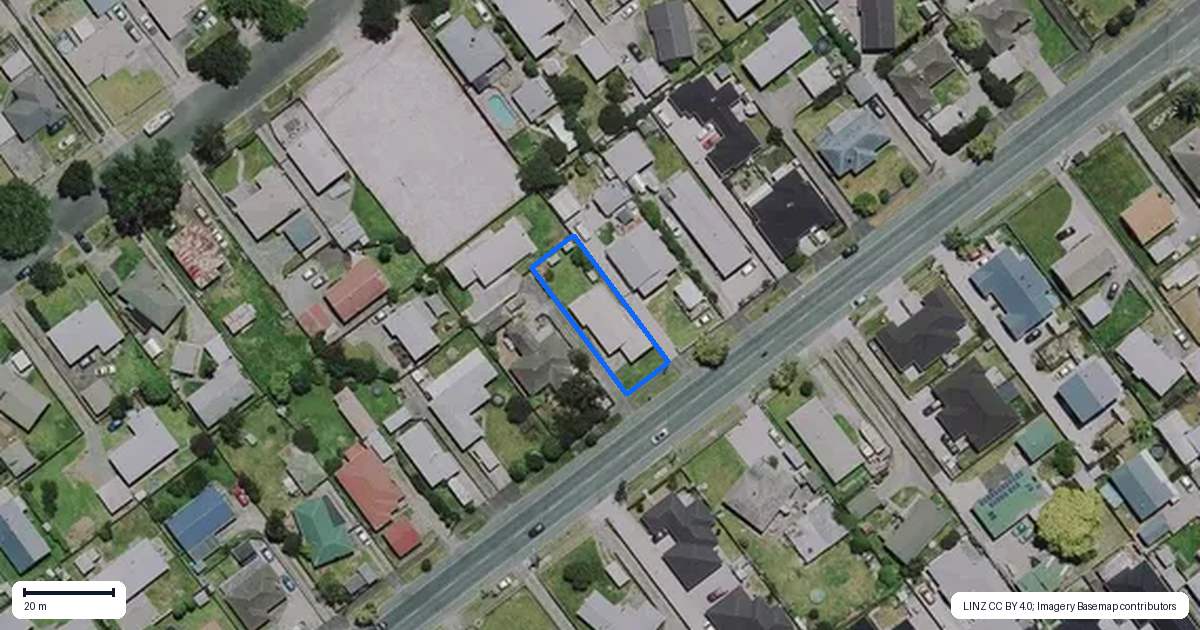 Property context map for 50 Grandview Road, Nawton, Hamilton
