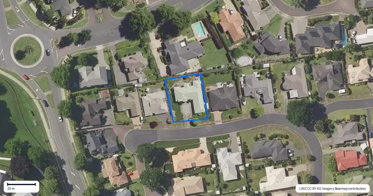 Property context map for 34 Huntington Drive, Bethlehem, Tauranga