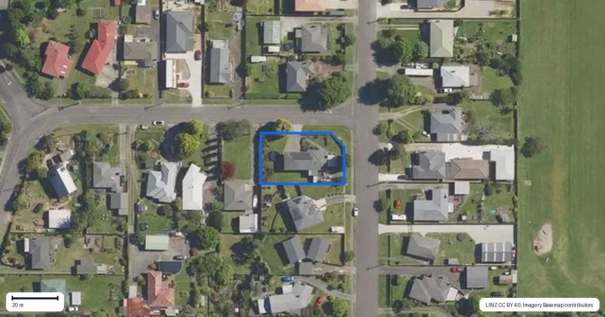 Property context map for 10 Bruce Street, Ngongotaha, Rotorua