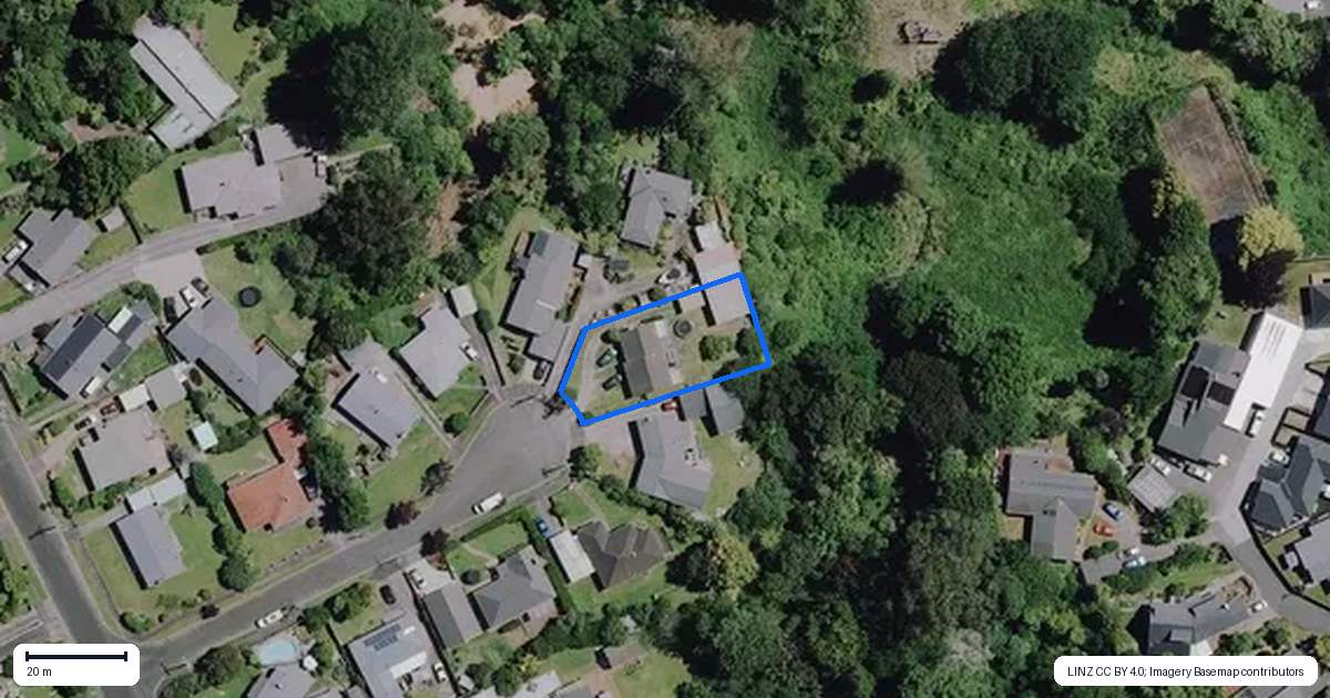 Property context map for 12 Eucalyptus Place, Chartwell, Hamilton