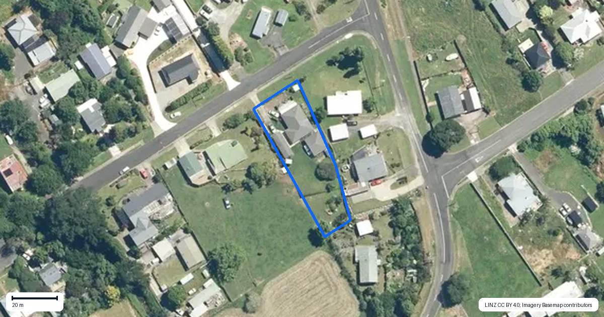 Property context map for 4 Mangatoetoe Street, Waihi