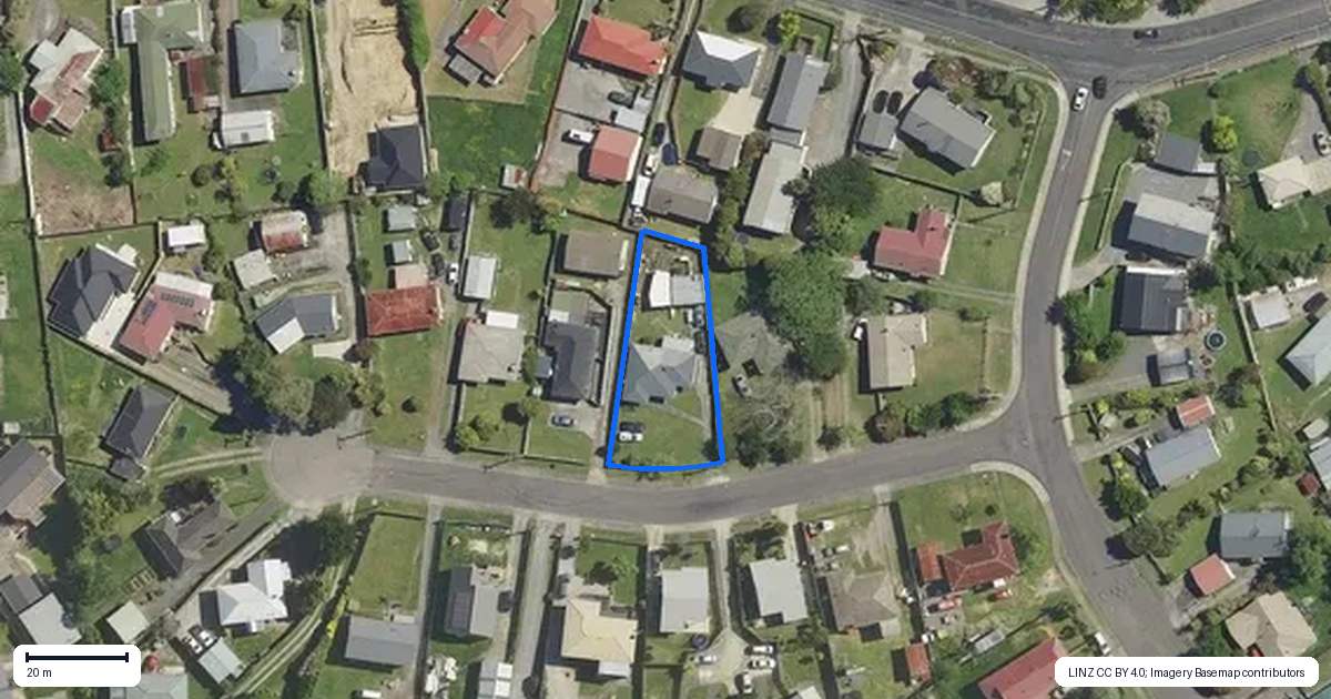 Property context map for 5 Garrick Place, Pukehangi, Rotorua
