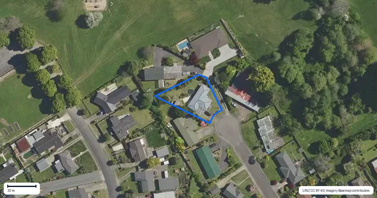 Property context map for 16 Campbell Place, Pukehangi, Rotorua