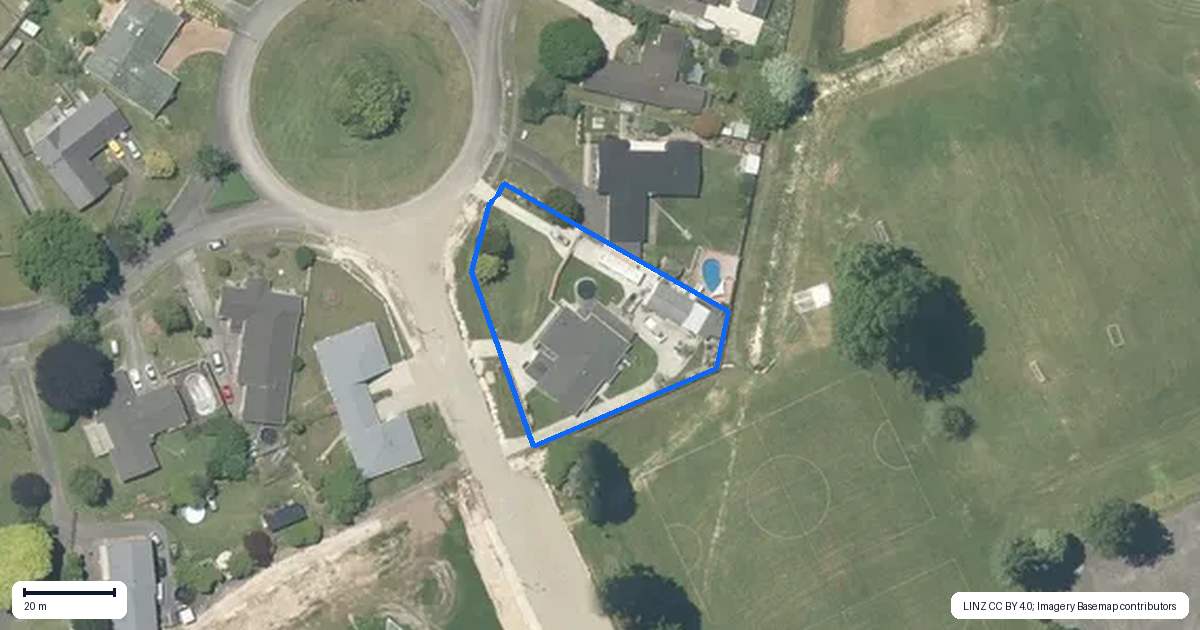 Property context map for 19A Benalder Crescent, Tokoroa