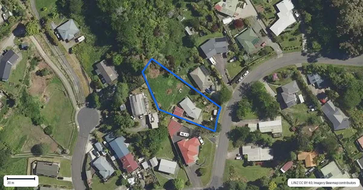 Property context map for 4 Russell Crescent, Western Heights, Rotorua