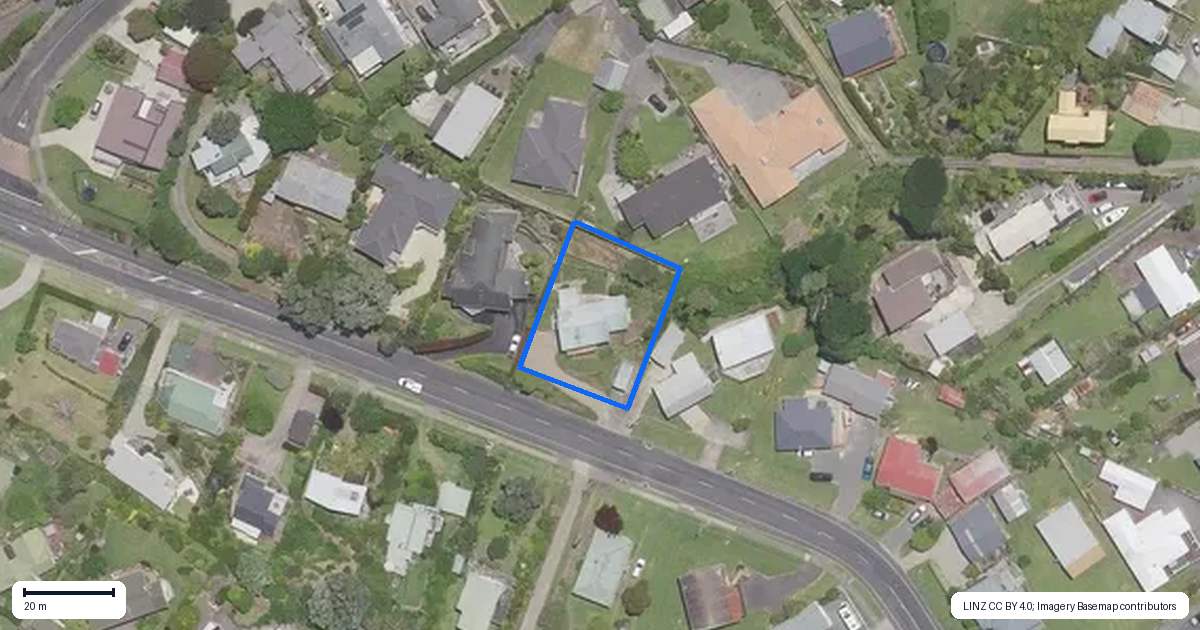 Property context map for 10 Omokoroa Road, Omokoroa