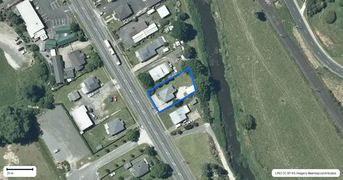 Property context map for 48 Te Kumi Road, Te Kuiti