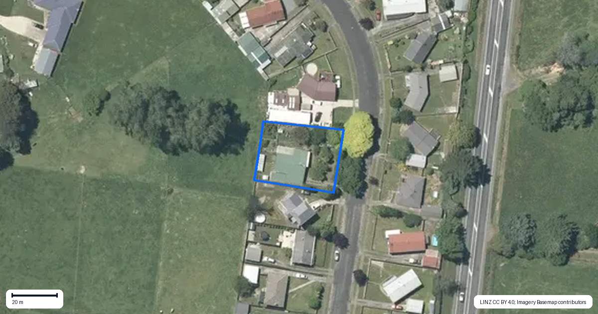 Property context map for 108 Richmond Avenue, Tokoroa