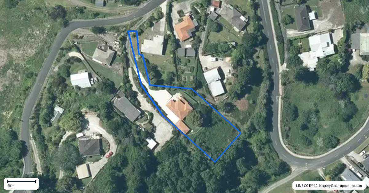 Property context map for 5 Hetet Street, Te Kuiti