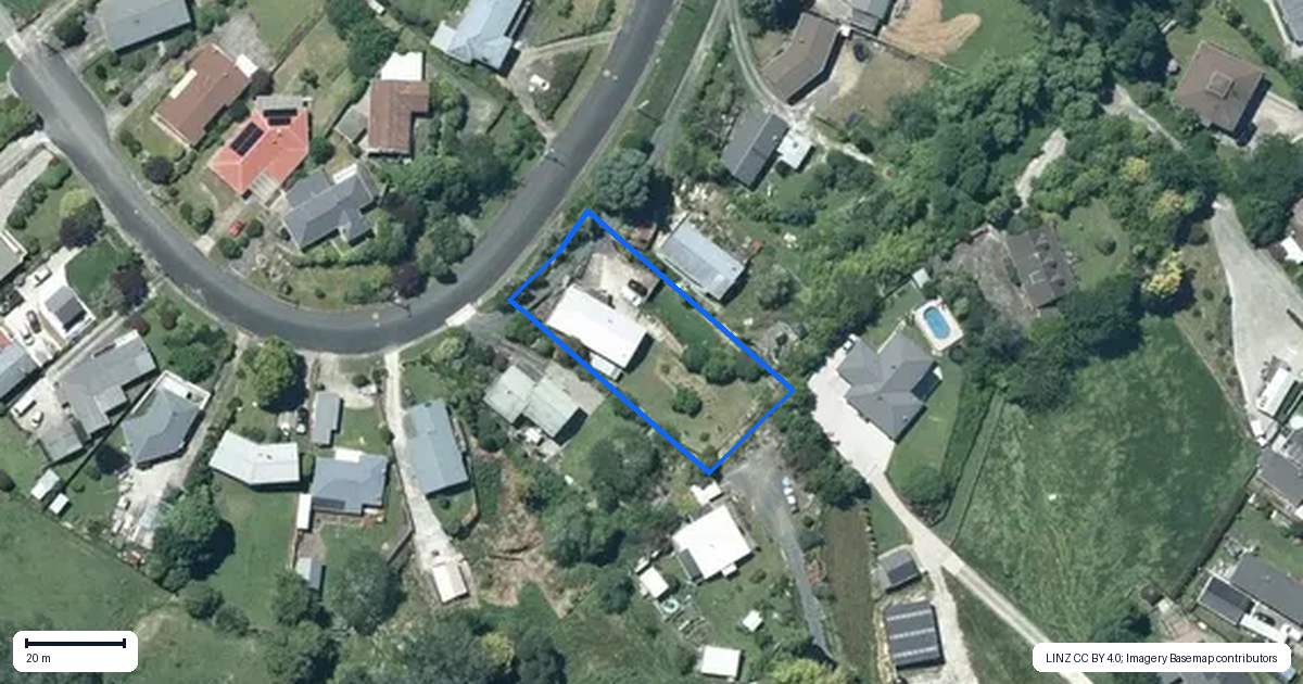 Property context map for 37 Ailsa Street, Te Kuiti