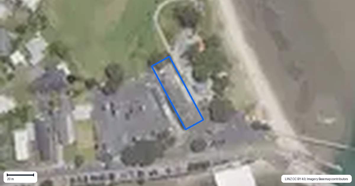Property context map for 4 The Esplanade, Omokoroa