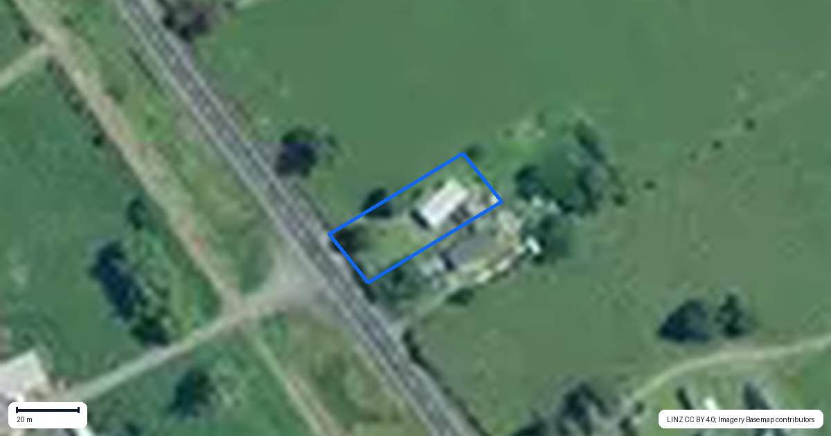 Property context map for 5886 State Highway 26, Te Aroha