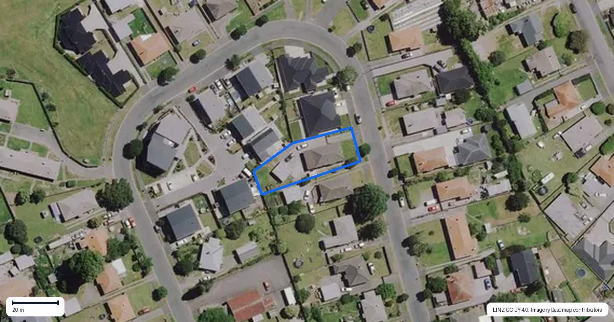 Property context map for 42 Ross Crescent, Fairfield, Hamilton