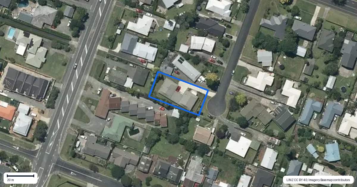 Property context map for 6A Mansfield Street, Leamington, Cambridge