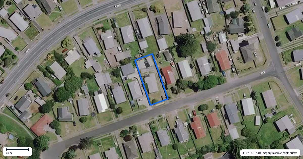 Property context map for 12 McIntosh Street, Chartwell, Hamilton