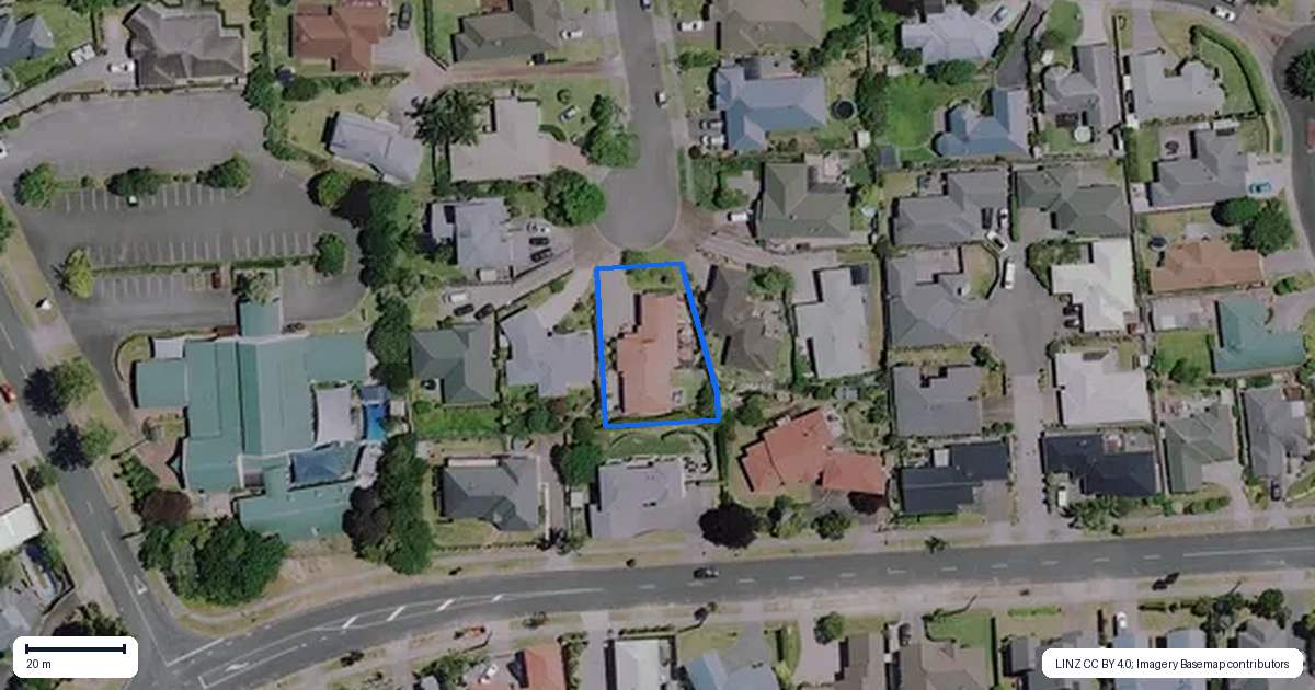 Property context map for 18 Chapel Hill, Rototuna, Hamilton