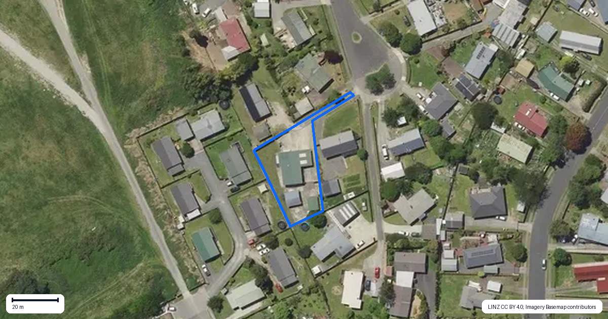 Property context map for 17 Cypress Place, Owhata, Rotorua