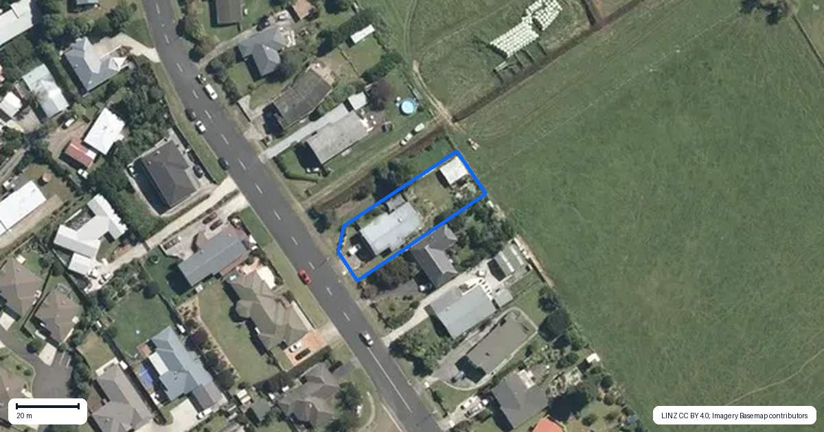 Property context map for 592 Picquet Hill Road, Te Awamutu