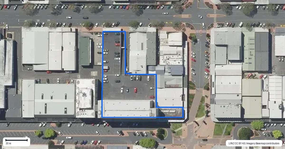 Property context map for 103/1193 Hinemoa Street, Rotorua
