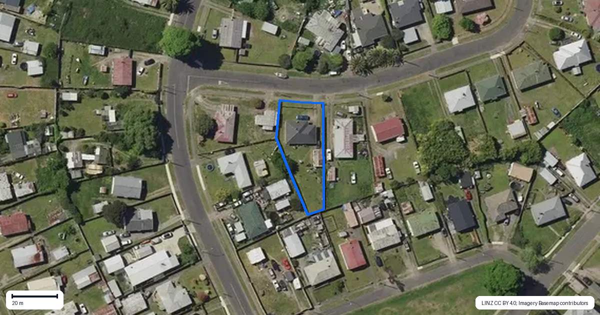 Property context map for 3 Puriri Crescent, Murupara