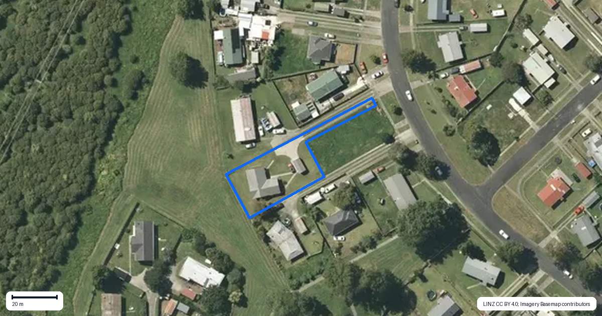 Property context map for 19 Caesar Roose Place, Huntly
