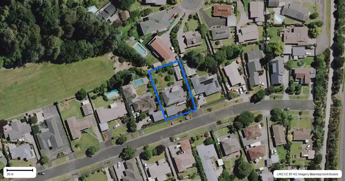 Property context map for 19 Bailey Avenue, Claudelands, Hamilton