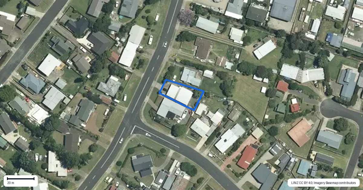 Property context map for 51A Cook Drive, Whitianga