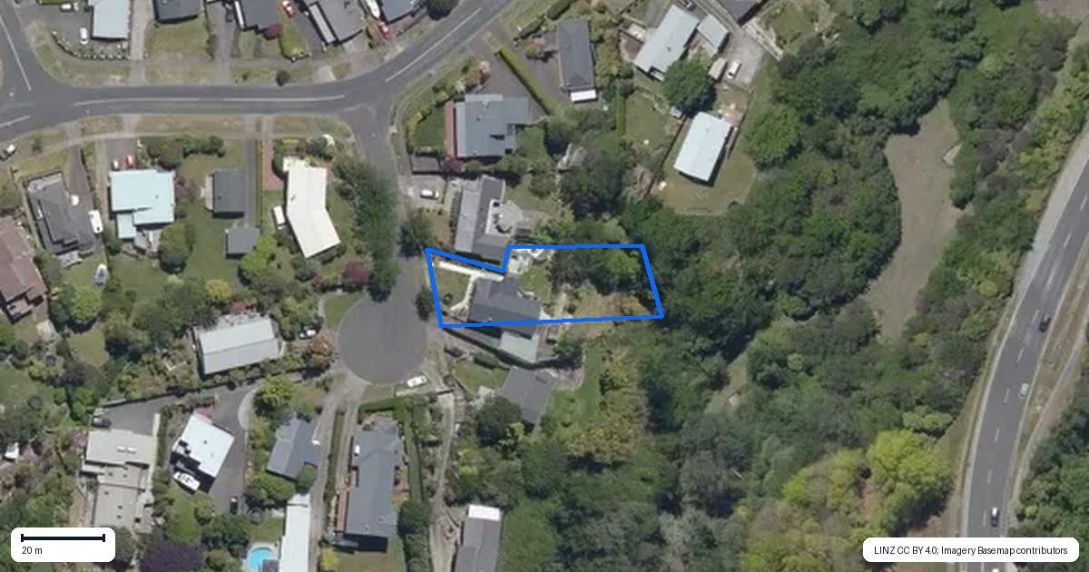 Property context map for 10 Armstrong Grove, Hilltop, Taupo