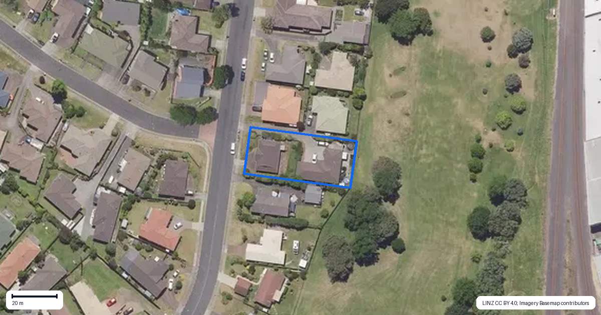 Property context map for 27B Russley Drive, Mount Maunganui