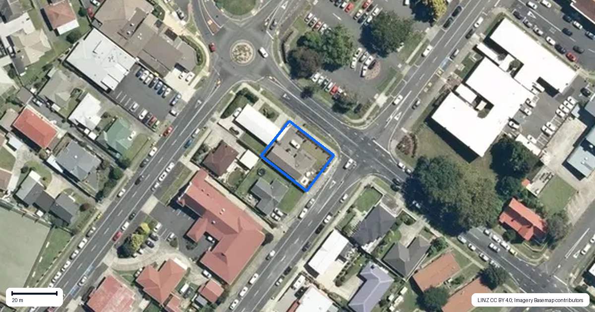 Property context map for 265 Vaile Street, Te Awamutu