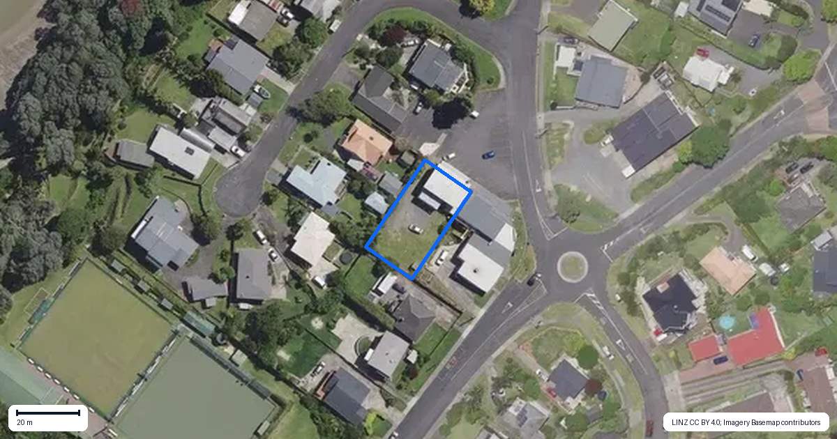 Property context map for 3 McDonnell Street, Omokoroa