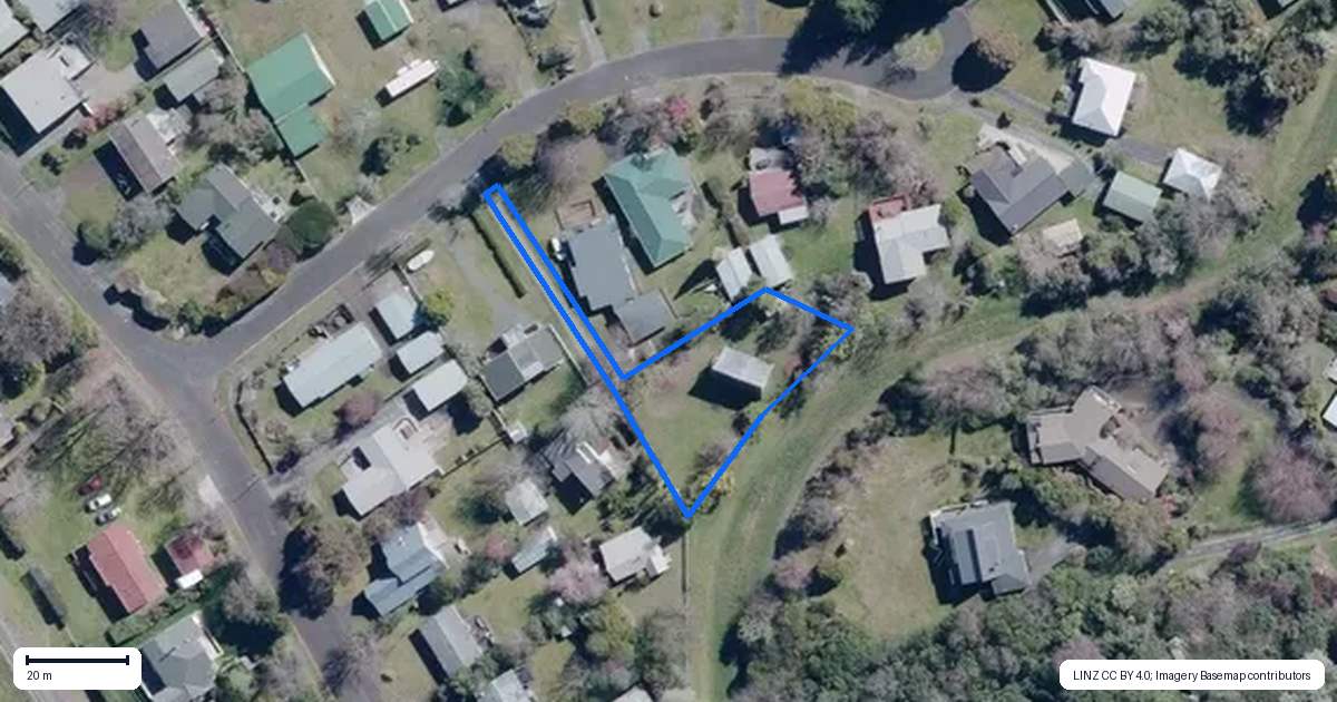 Property context map for 7 Pearce Place, Kinloch, Taupo