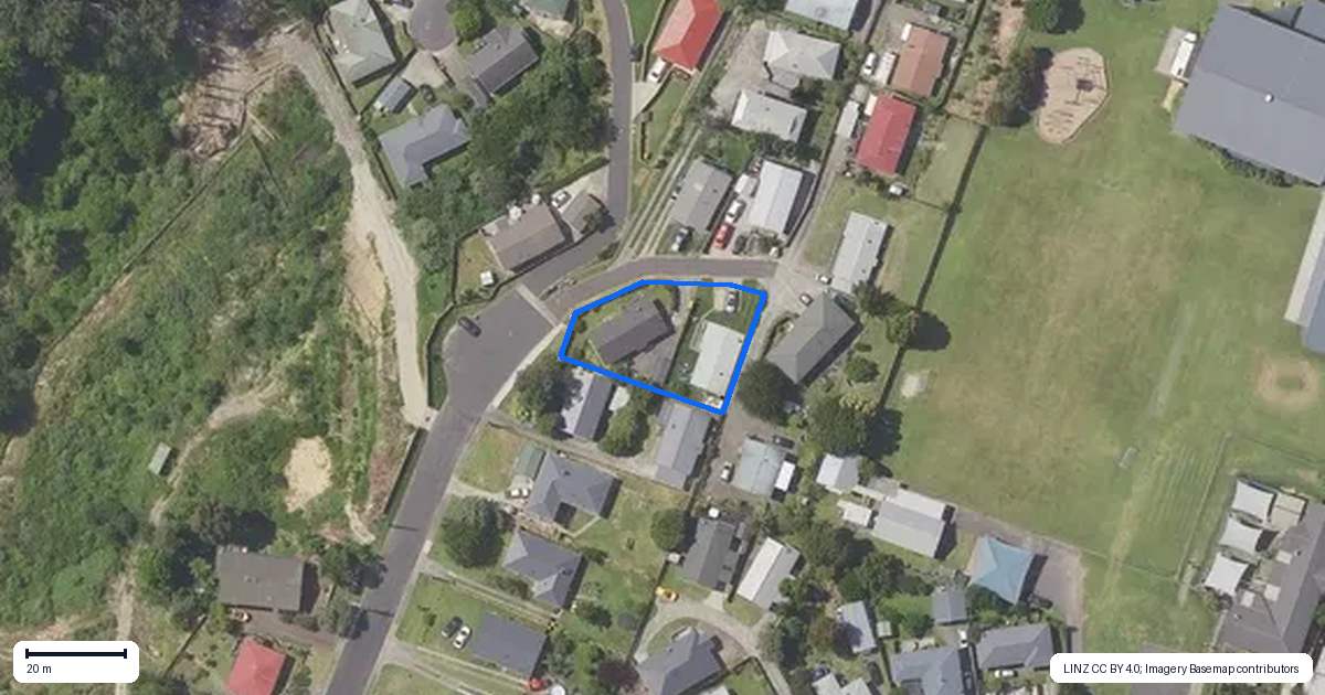 Property context map for 162B Mansels Road, Parkvale, Tauranga