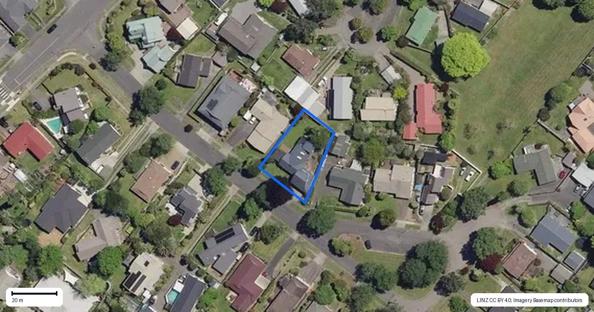 Property context map for 10 Waitawa Place, Lynmore, Rotorua