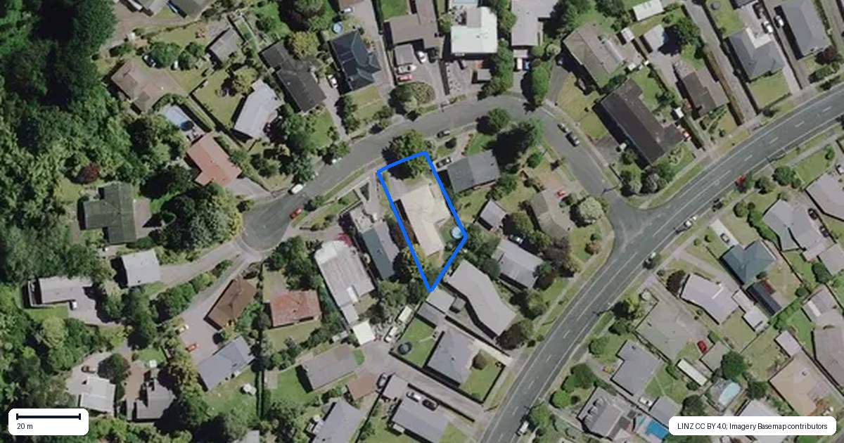 Property context map for 5 Jennifer Place, Chartwell, Hamilton