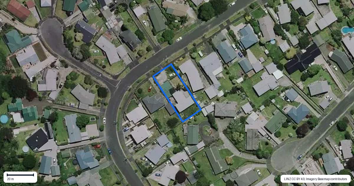 Property context map for 68 Fitzroy Avenue, Fitzroy, Hamilton