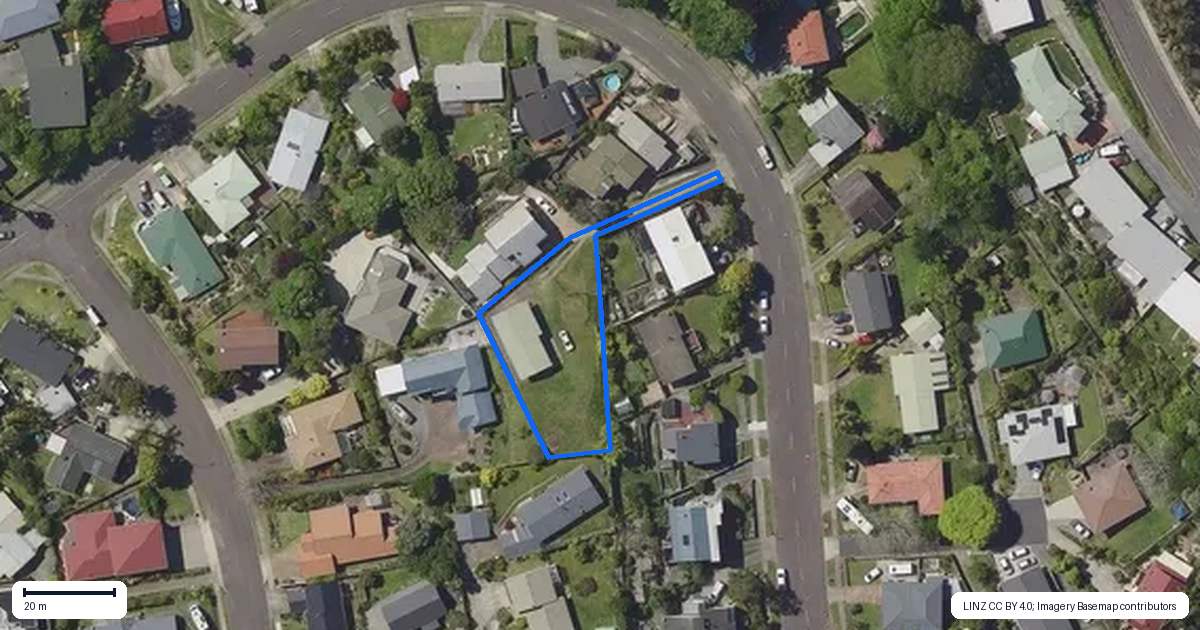 Property context map for 31 Appenzell Drive, Whakatane