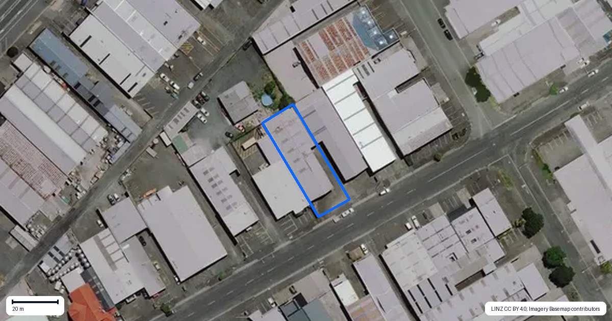 Property context map for 18 Somerset Street, Frankton, Hamilton