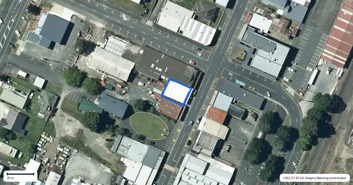Property context map for 28 Maniapoto Street, Otorohanga